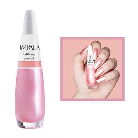 Esmalte A Cor da Sua Moda Perolado Cor Brilhante 7,5ml Impala