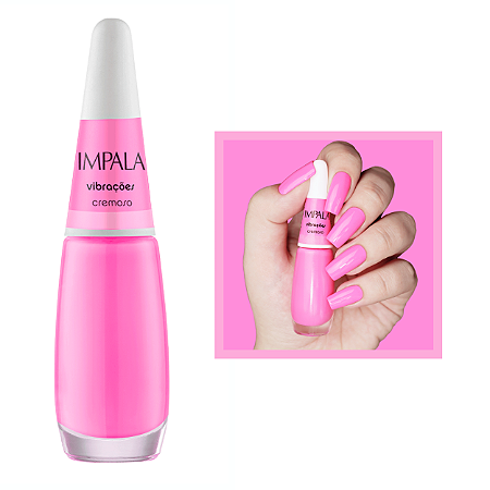 Esmalte A Cor da Sua Moda Cremoso Cor Vibrações 7,5ml Impala