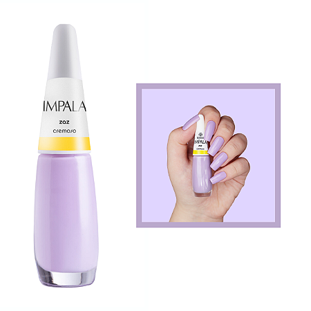 Esmalte A Cor da Sua Moda Cremoso Cor Zaz 7,5ml Impala