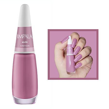 Esmalte A Cor da Sua Moda Cremoso Cor Xodó 7,5ml Impala