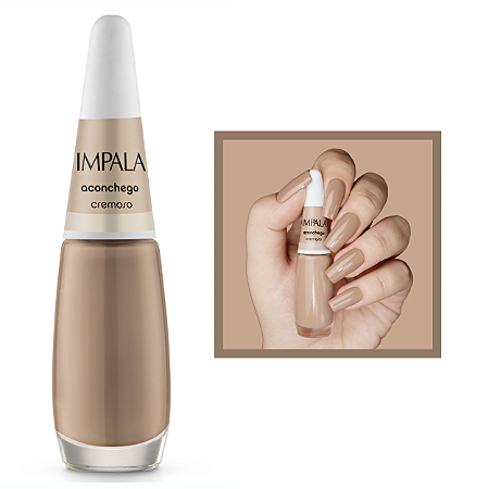 Esmalte A Cor da Sua Moda Cremoso Cor Aconchego 7,5ml Impala
