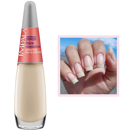 Esmalte Base Niveladora Unhas Mais Lisas 7,5ml Impala