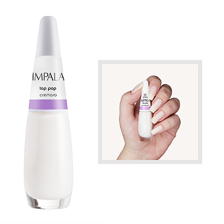 Esmalte A Cor da Sua Moda Cremoso Cor Top Pop 7,5ml Impala