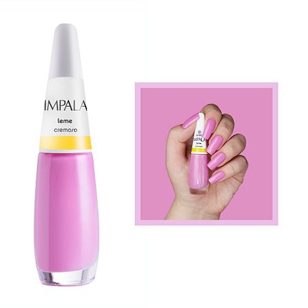 Esmalte A Cor da Sua Moda Cremoso Cor Leme 7,5ml Impala