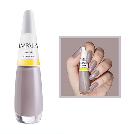 Esmalte  A Cor da Sua Moda Cremoso Cor Croche 7,5ml Impala