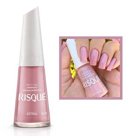 Esmalte Cremoso Cor Astral 8ml Risque