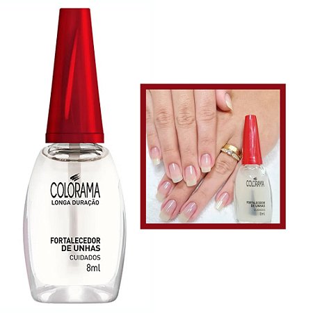 Esmalte Base Cuidados Fortalecedor de Unhas 8ml Colorama