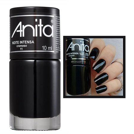 Esmalte Cremoso Cor Noite Intensa 10ml Anita