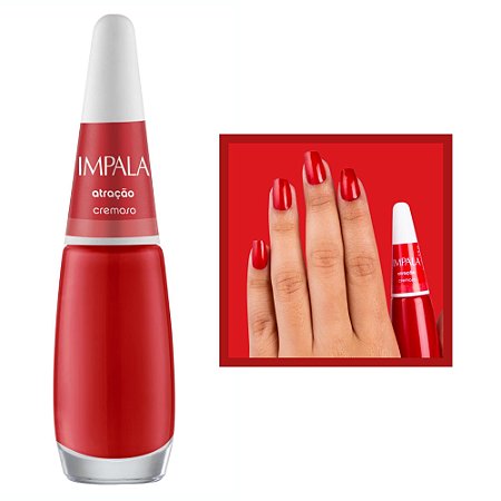 Esmalte A Cor da Sua Moda Cremoso Cor Atração 7,5ml Impala