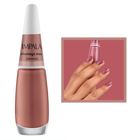 Esmalte A Cor da Sua Moda Cremoso Cor Chamego Meu 7,5ml Impala
