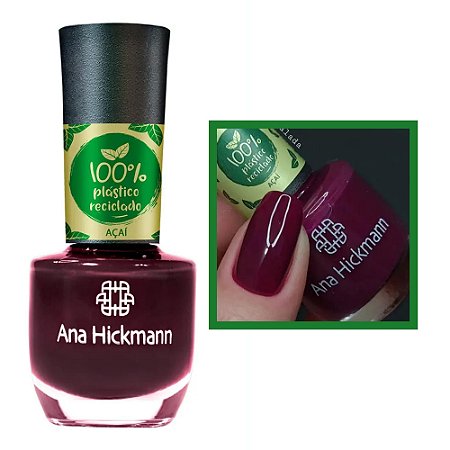 Esmalte Magias da Amazonia Cremoso Cor Açaí 9ml Ana Hickmann