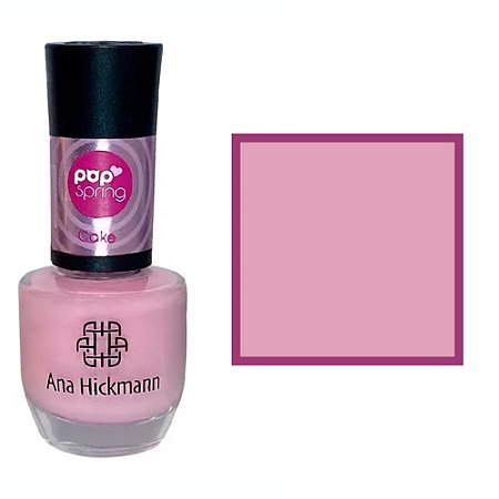 Esmalte Pop Spring Cremoso Cor Cake 9ml Ana Hickmann