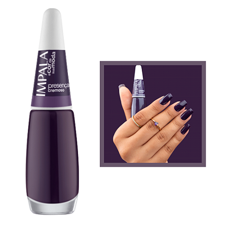 Esmalte A Cor da Sua Moda Cremoso Cor Presença 7,5ml Impala