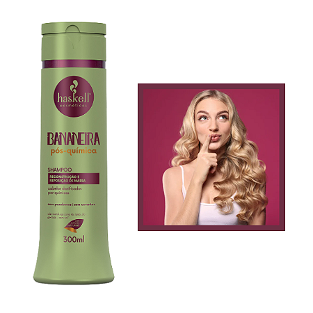 Shampoo Haskell Bananeira 300 ml