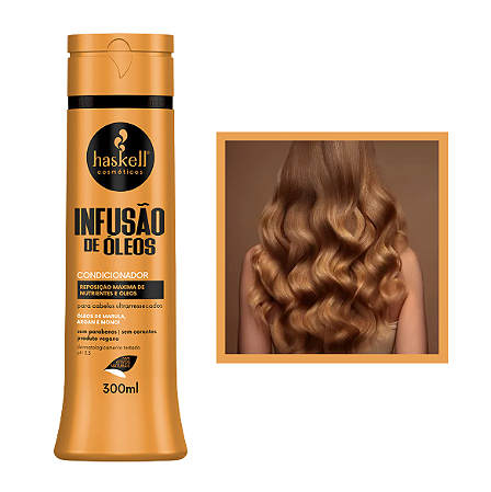 Condicionador Haskell Infusão De Óleos 300ml