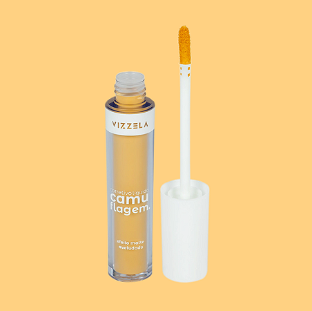 Corretivo Camuflagem Amarelo 5g Vizzela