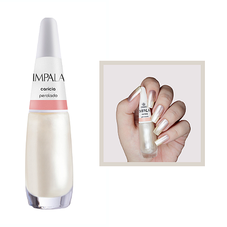 Esmalte A Cor da Sua Moda Perolado Cor Carícia 7,5ml Impala