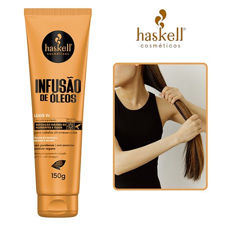 Leave-In Haskell Infusão De Óleos 150g
