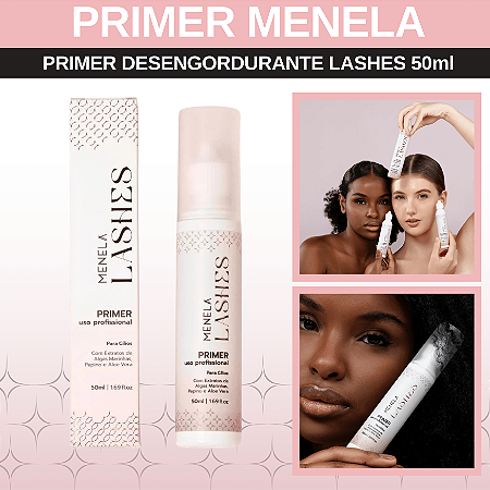 Primer Lashes Uso Profissional 50ml Menela
