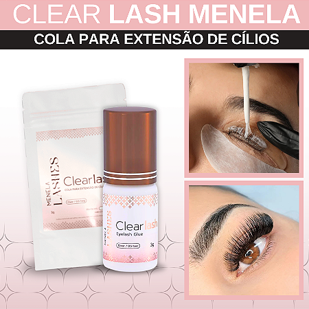 Clearlash Eye Glue Cola Para Cílios 3g Menela