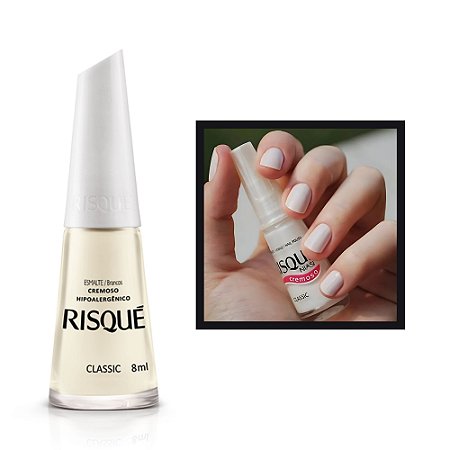 Esmalte Cremoso Cor Classic 8ml Risque