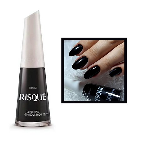 Esmalte Cremoso Cor Eu Sou Esse Glamour Todo 8ml Risque