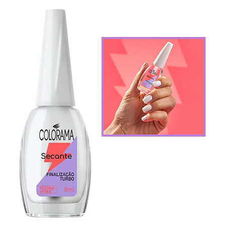 Esmalte Secante Turbo 8ml Colorama