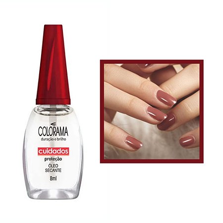 Esmalte Óleo Secante Colorama Cuidados Secagem Rápida 8ml