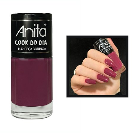Esmalte Coleção Look do Dia Cremoso Cor Peça Coringa 10ml Anita