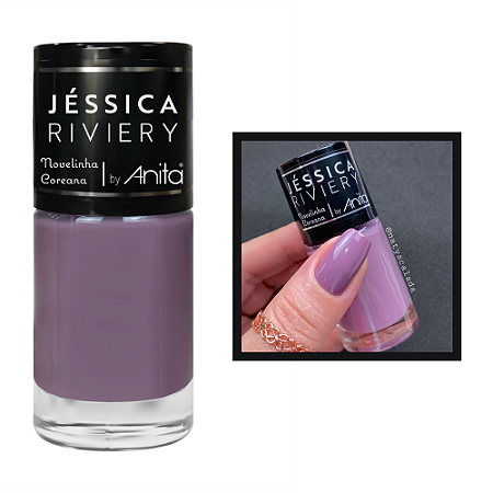 Esmalte Coleção Jessica Riviery Cremoso Cor Novelinha Coreana 10ml Anita