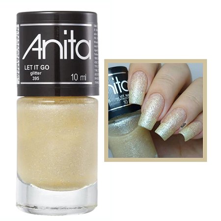 Esmalte Glitter Cor Let It Go 10ml Anita