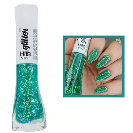 Esmalte Glitter Lemon Jelly Longa Duração 5Free 8ml Hits