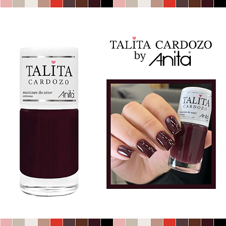 Esmalte Coleção Talita Cardozo Cremoso Manicure do Amor 10ml Anita