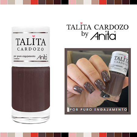 Esmalte Coleção Talita Cardozo Cremoso Por Puro Engajamento 10ml Anita