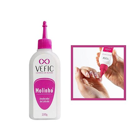 Amolecedor De Cutículas Molinho Tratamento 40gr Vefic