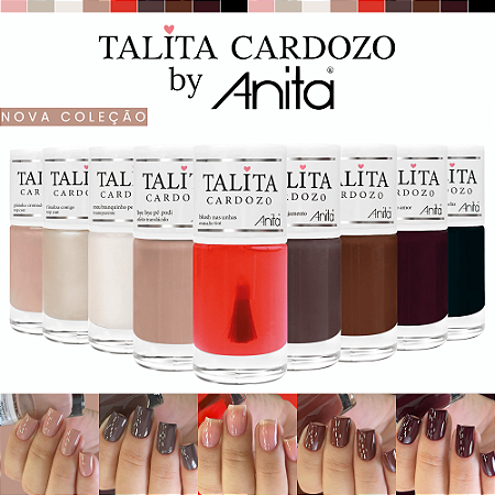 Kit Coleção Talita Cardozo Anita 9 Cores Completo