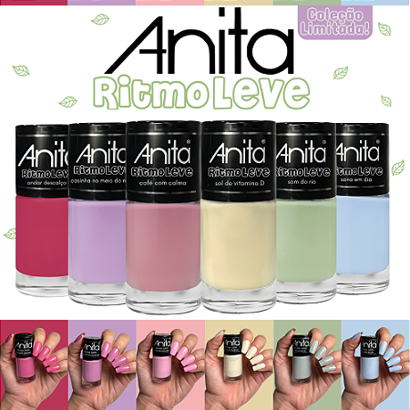 Coleção Anita Ritmo Leve 6 cores Completo