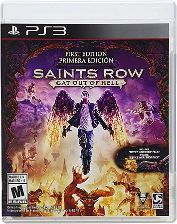 Saints Row Gat Out of Hell Ps3 Mídia Física