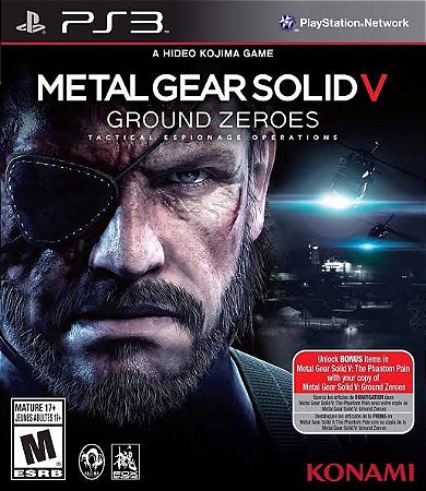 Metal Gear Solid 5 Ground Zeroes - Ps3 - Usado