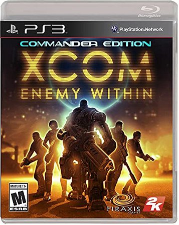 Xcom Enemy Within Comander Edition - Ps3 - Mídia Física
