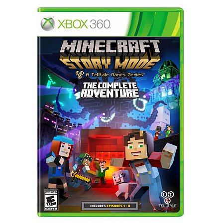 Minecraft Story Mode Season Pass Disc - Xbox 360 - Usado