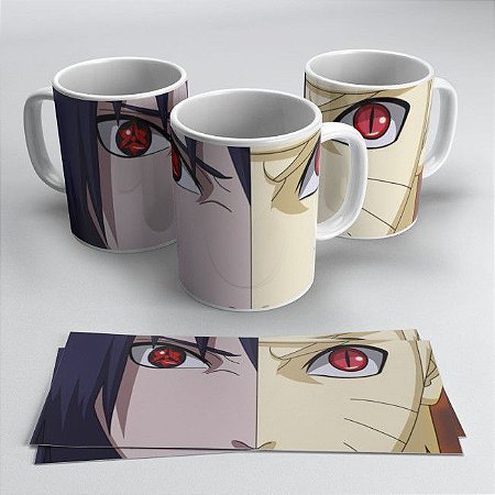 Caneca Porcelana Naruto Model 325ml