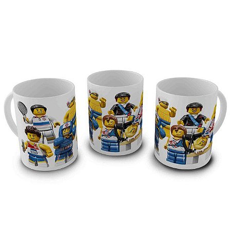 Caneca Porcelana Lego 325ml