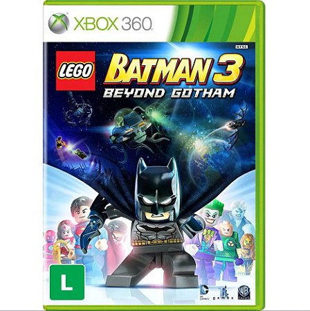 Lego Batman 3 Beyound Gothan Xbox 360 Mídia Fisica Usado