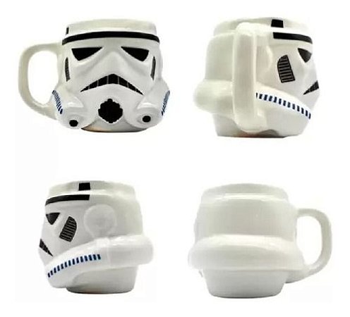 Caneca Formato 3D 500ml Stormtrooper Star Wars