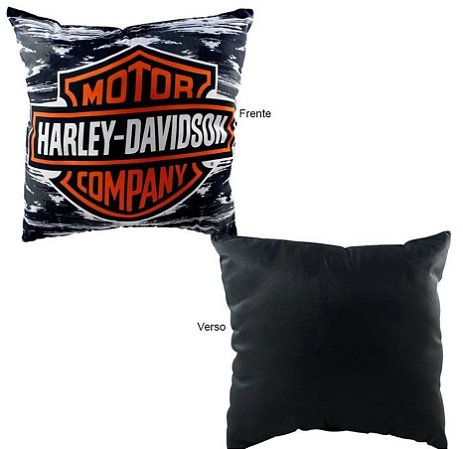 Almofada Micro Fibra 40x40cm Harley Davison