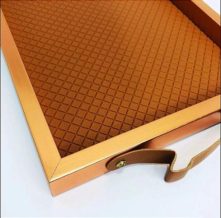 Bandeja 33x23cm Plástico Rose