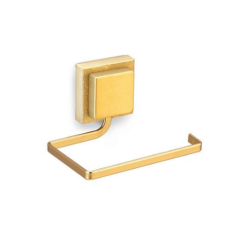Porta Papel Higiênico Piatina Dourado Fosco