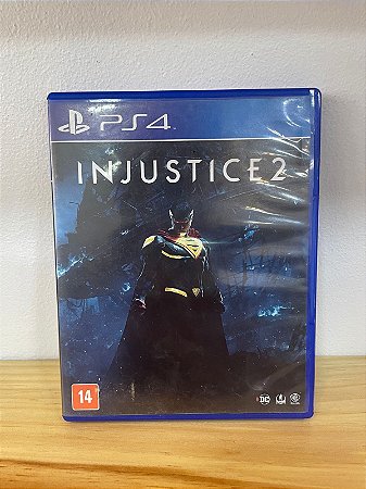 Injustice 2 Ps4 Mídia Física Semi Novo