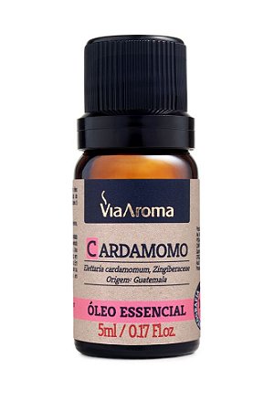 Óleo Essencial Cardamomo Via Aroma - 5ml